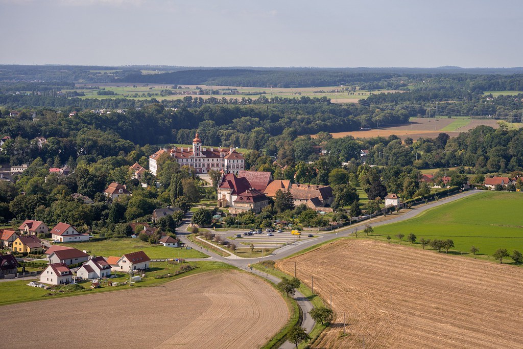 Pohled na město Mnichovo Hradiště